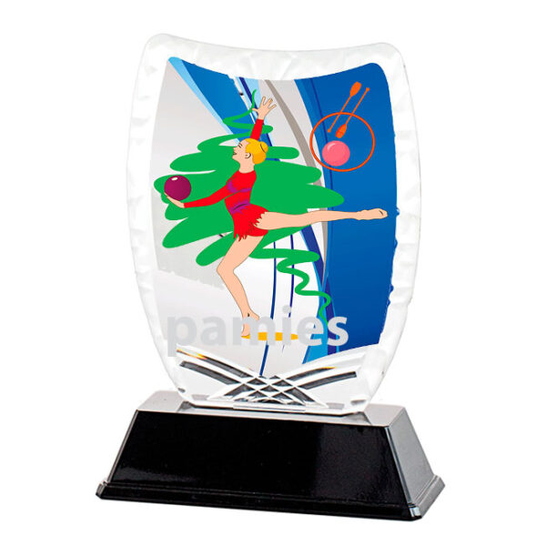 Trofeo de gimnasia rítmica P-1370. Disponibles 3 tamaños