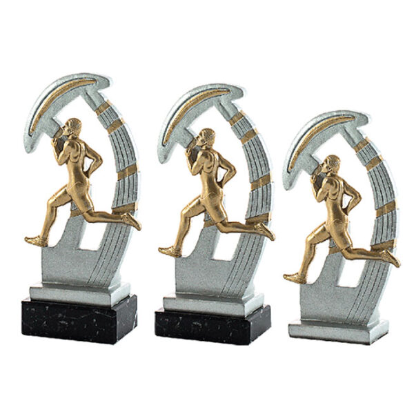 Trofeo atletismo P-1527. Disponibles 3 tamaños - Imagen 2