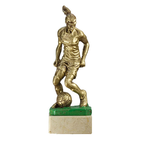 Trofeo fútbol jugadora C-4453. Disponible 1 tamaño