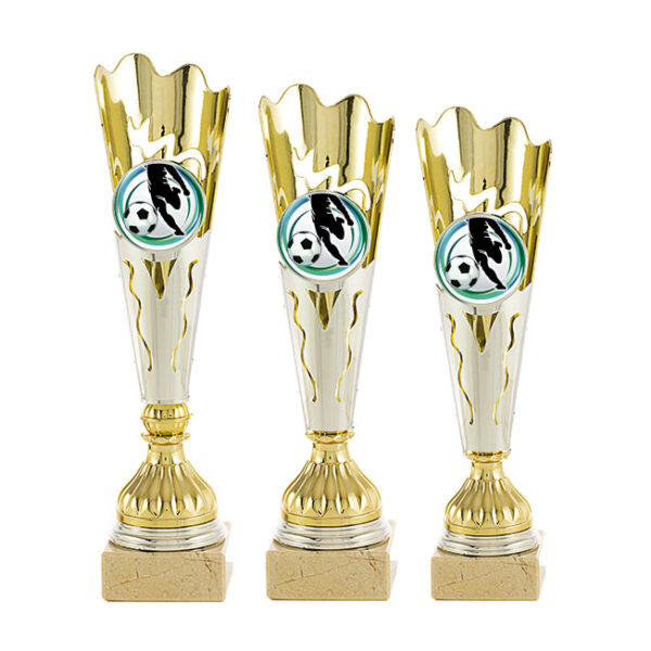 Trofeo fútbol P-1198. Disponibles 3 tamaños - Imagen 2