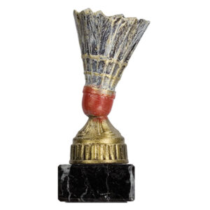 Trofeo bádminton C-6919. Disponibles 3 tamaños