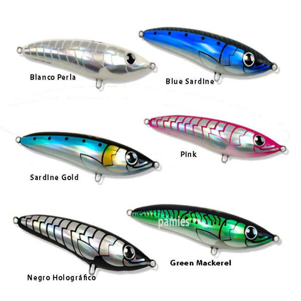 BlackFin Tackle señuelo SlimStick Sinking (130 mm 70 g) - Imagen 2