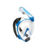Cressi Máscara facial Duke Transparente Azul