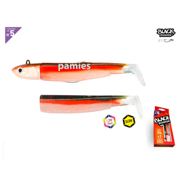 Fiiish Black Minnow 160 Combo Deep 90g Glow Candy Green