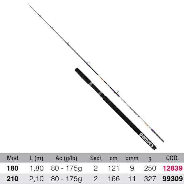 Kali Kunnan caña Blackyard Jigging (1.80m) - Imagen 2