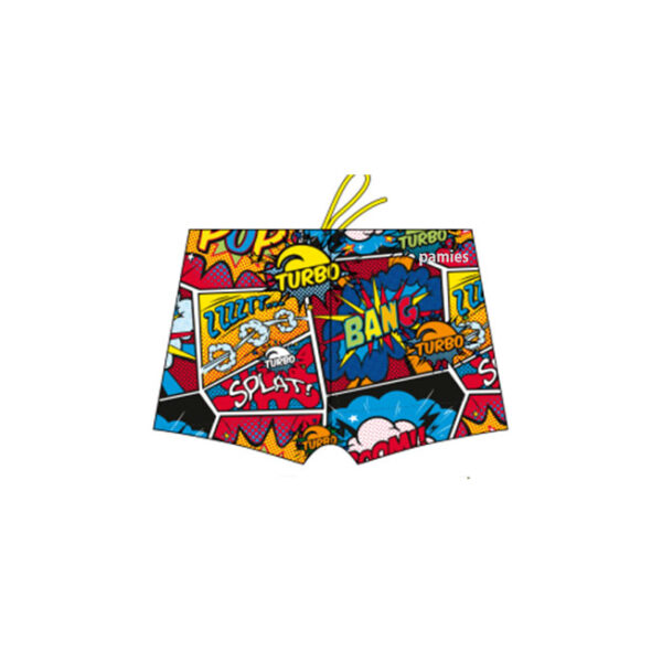 Turbo bañador boxer Full Printed Comic Boom