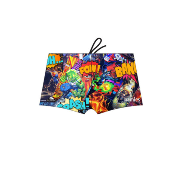 Turbo bañador boxer Full Printed Super Comic