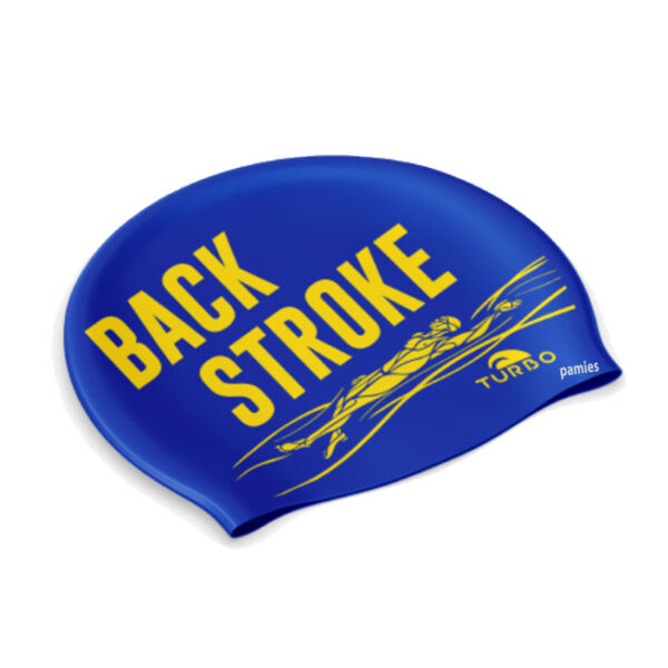 Turbo gorro Silicona Suede Back Stroke Azul