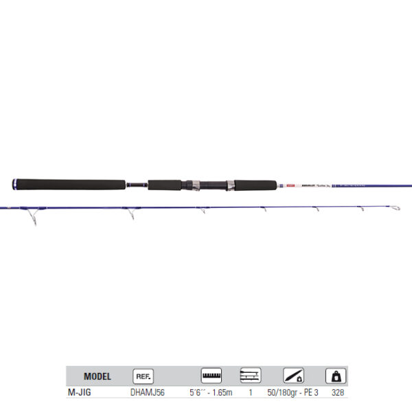 Hart caña Absolut M-Jig (1.65 m) - Imagen 2