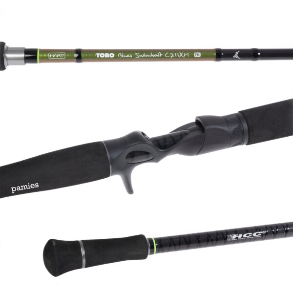 Hart caña Toro Blues FK Swimbait C711 (2.41 m 40-120 g) - Imagen 2