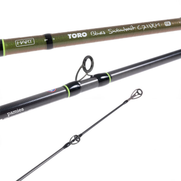 Hart caña Toro Blues FK Swimbait C711 (2.41 m 40-120 g) - Imagen 3