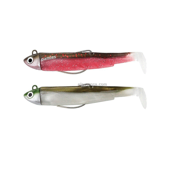 Fiiish Black Minnow 70 Doble Combo Search 4.5 g Color Pink Khaki