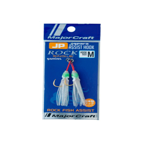 Major Craft ASSIST HOOK Jigpara Rock LL Glow