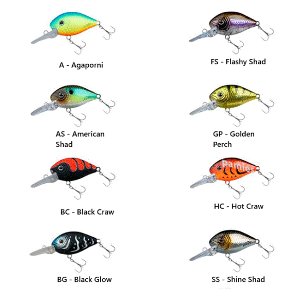 Fishus Lures Assault Crank Wide (40 mm 5.6 g) - Imagen 2