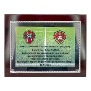 Placa homenaje F-526. Disponibles 3 tamaños