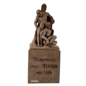 Escultura Als Herois 1911 de resina grabado color (sublimación)