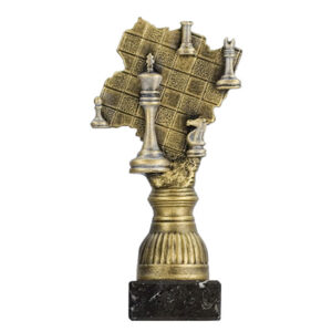 Trofeo ajedrez C-6964B. Disponibles 3 tamaños (copia)