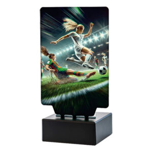 Trofeo fútbol femenino N-347421. Disponibles 3 tamaños