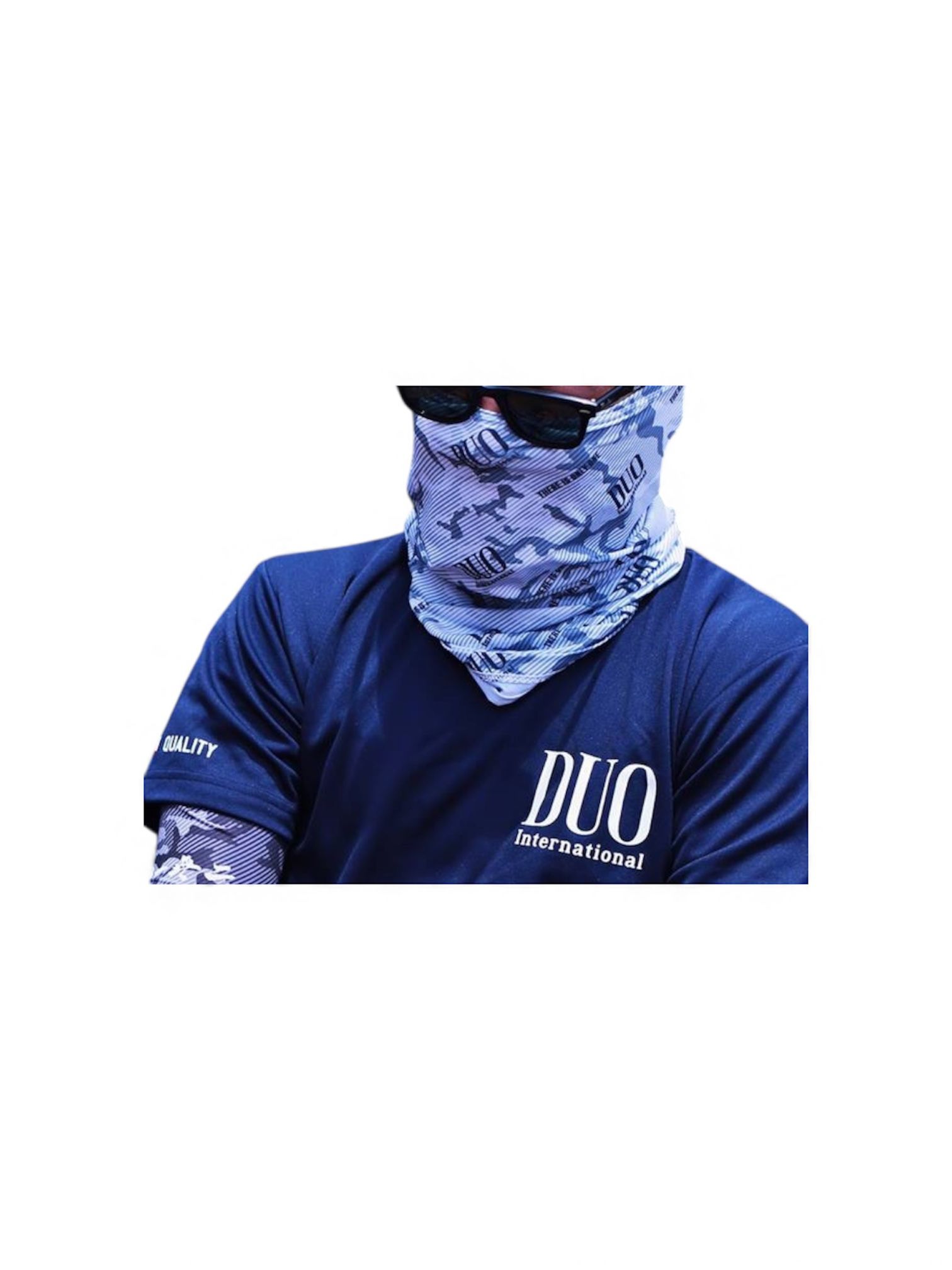 Duo braga de cuello UV Headwear White Camo - Imagen 2