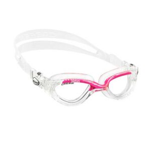 Cressi gafa Women Flash Compact Swim Goggles Clear Pink