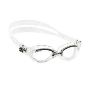 Cressi gafa Women Flash Compact Swim Goggles Clear Black