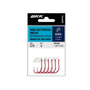 BKK azuelo Red Octopus Beak Straight Eye