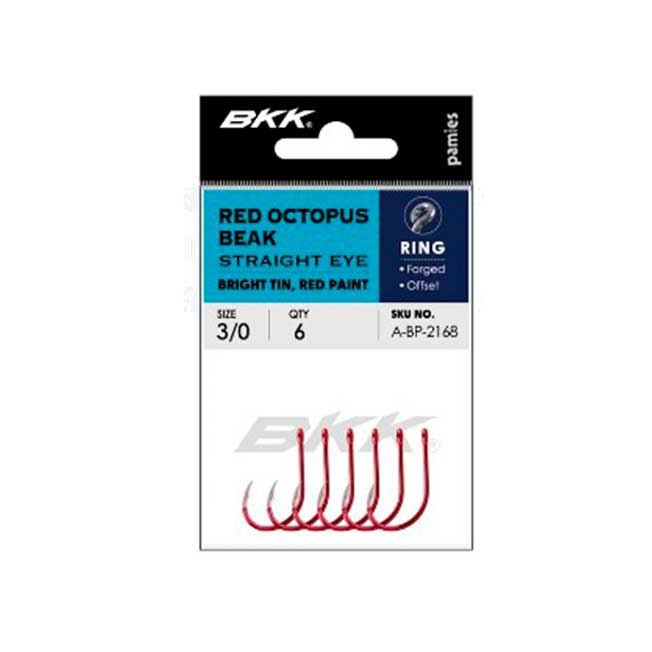 BKK azuelo Red Octopus Beak Straight Eye