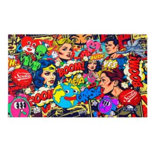 Toalla Algodon Microfibra (145 x100) Comic Wall