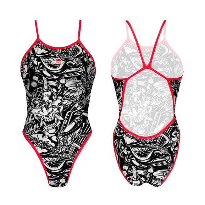 Turbo Bañador Sincro Black Warrior (Patron Revolution)