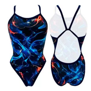 Turbo Bañador Sincro Blue Electric (Patron Revolution)