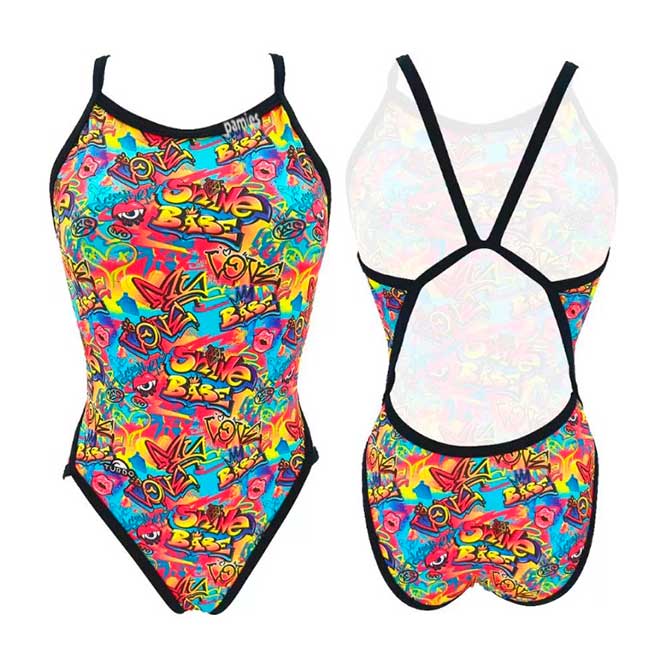 Turbo Bañador Sincro Shine Babe (Patron Revolution)