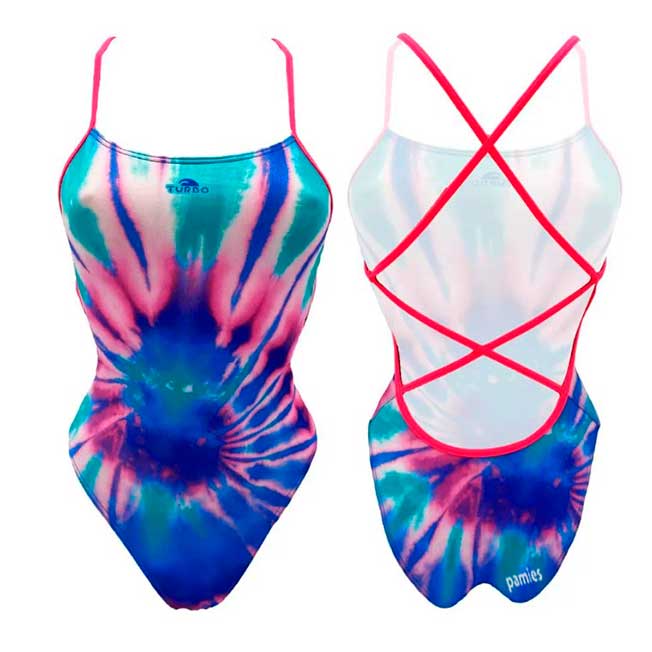 Turbo Bañador Sincro Blue Tie Dye (Patron Sirene)