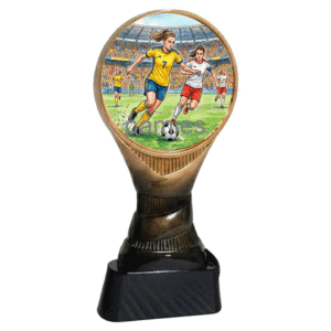 Trofeo fútbol femenino N-335331. Disponibles 3 tamaños