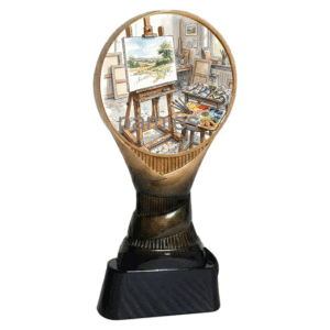 Trofeo pintura N-335331. Disponibles 3 tamaños