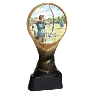 Trofeo tiro con arco N-335331. Disponibles 3 tamaños