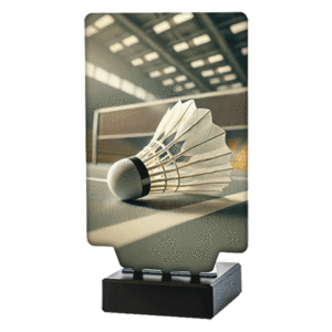 Trofeo bádminton N-347071. Disponibles 3 tamaños