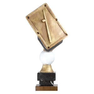Trofeo billar resina C-6953. Disponibles 3 tamaños