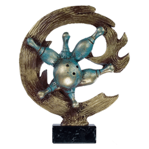 Trofeo bolos resina C-6459. Disponibles 3 tamaños