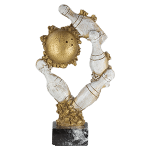 Trofeo bolos resina C-6929. Disponibles 3 tamaños
