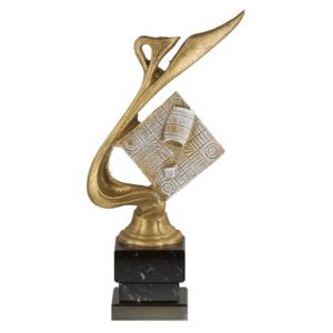 Trofeo parchís resina C-6976. Disponibles 3 tamaños