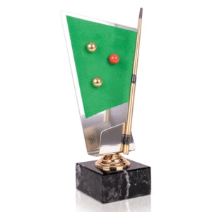 Trofeo billar S277-0521. Disponibles 3 tamaños