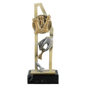 Trofeo ajedrez P-6622. Disponibles 3 tamaños (copia)