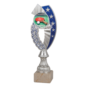 Trofeo tenis mesa P-6137. Disponibles 3 tamaños
