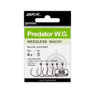 BKK anzuelo Predator WG Weedless