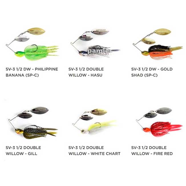 Megabass señuelo SV-3 DOUBLE WILLOW 1/2 OZ - Imagen 2