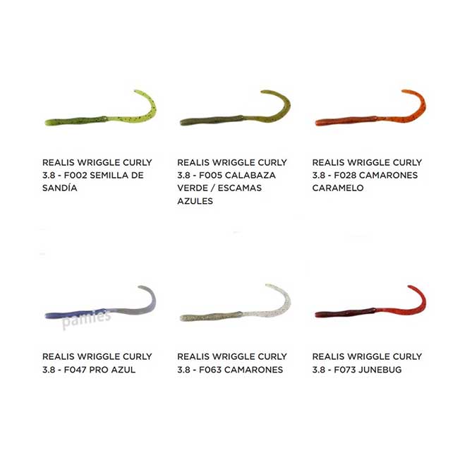 Duo Realis Wriggle Curly 3.8 (96 mm 1.65 g) - Imagen 2