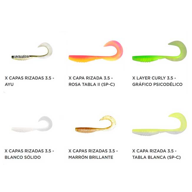 Megabass X Layer Curly 3.5 (80 mm 3 g) - Imagen 2